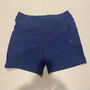Reel Legends athletic shorts, blue, men’s XL